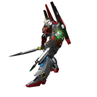 pose d'attaque mecha png