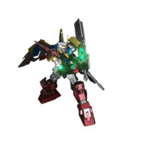 Mecha zum Angriff bereit png