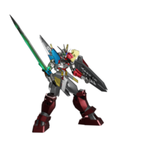 Mecha zum Angriff bereit png