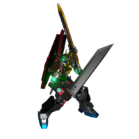 Mecha-Angriffspose png