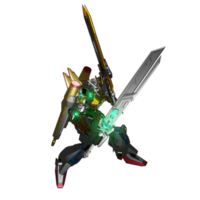 Mecha prêt à attaquer png