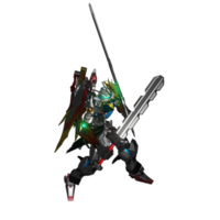 Mecha prêt à attaquer png