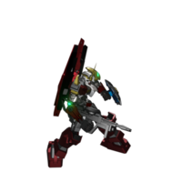 Mecha prêt à attaquer png