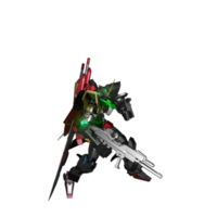 mecha redo till ge sig på png