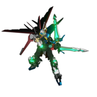 mecha redo till ge sig på png