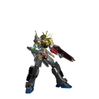 Mecha attack pose png