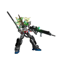 mecha redo till ge sig på png