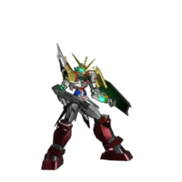 mecha redo till ge sig på png