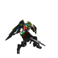 Mecha-Angriffspose png