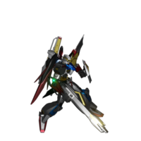 Mecha attack pose png