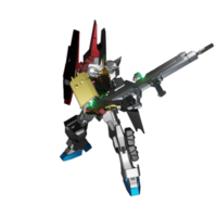 mecha redo till ge sig på png