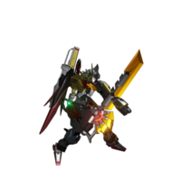 mecha listo para atacar png