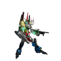 pose de ataque mecha png