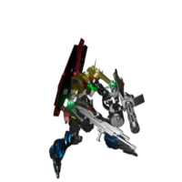 pose de ataque mecha png