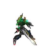 Mecha zum Angriff bereit png