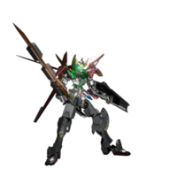 Mecha prêt à attaquer png