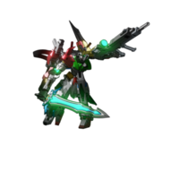 Mecha-Angriffspose png