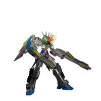 Mecha-Angriffspose png