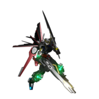 Mecha attack pose png