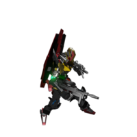 mecha listo para atacar png