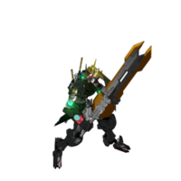 Mecha prêt à attaquer png