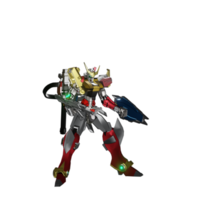 Mecha prêt à attaquer png