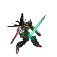 Mecha zum Angriff bereit png