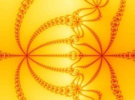 Beautiful zoom into an infinite mathematical fractal set. photo