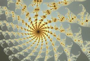 Beautiful zoom into the infinite mathemacial mandelbrot set fractal. photo