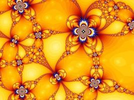 Beautiful zoom into an infinite mathematical fractal set. photo