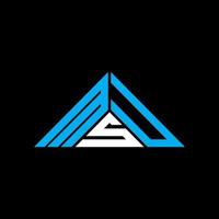 MSU letter logo creative design with vector graphic, MSU simple and modern logo in triangle shape.