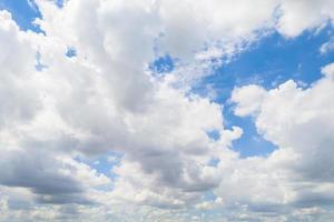 sky summer, cloudy background sunny air atmosphere photo