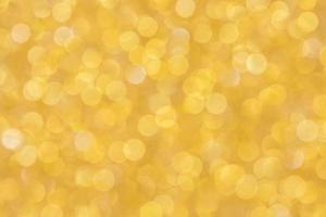 Gold background, abstract Christmas glitter bokeh blank for design photo