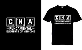 diseño de camisetas de cna, eslogan de camisetas de cna y diseño de prendas de vestir, tipografía de cna, vector de cna, ilustración de cna