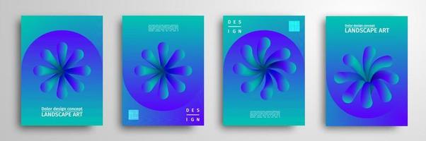 Colorful pattern background. Abstract vector geometric graphic design. Minimalistic cover design in vibrant colors