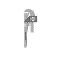 Expanding key isolated on white background. Vector illustration.