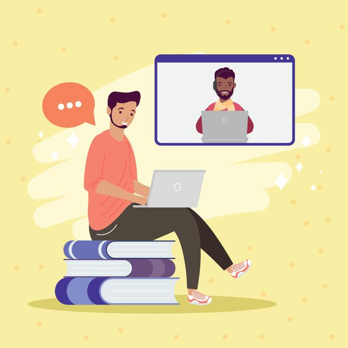 Online Class Background Vector Art, Icons, and Graphics for Free Download