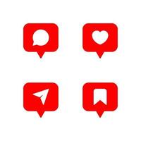 conjunto simple de iconos de línea de vector relacionados con redes sociales. contiene íconos como página de perfil, calificación, enlaces sociales y más. trazo editable. 48x48 píxeles perfecto.