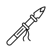 Spear Vector Icon