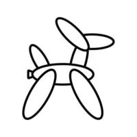 Balloon Dog Vector Icon