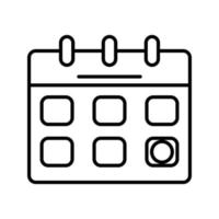 Calendar Vector Icon