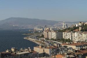 horizonte del golfo de izmir foto