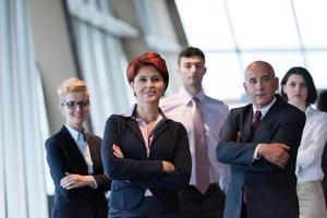 diverse business people group  at office photo