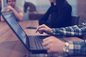 programmer writing programming code photo