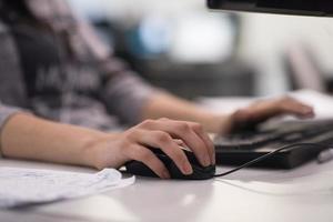 young programmer writing programming code photo