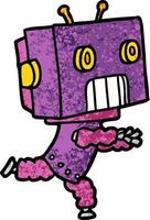 cartoon robot character vector