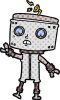 cartoon robot character vector