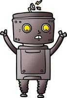 cartoon robot character vector