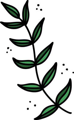 traditional tattoo of laurel