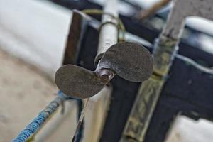 fisherman boat propeller photo